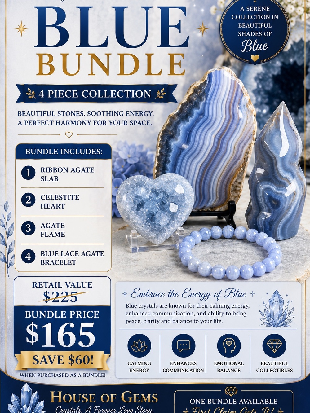 Blue bundle
